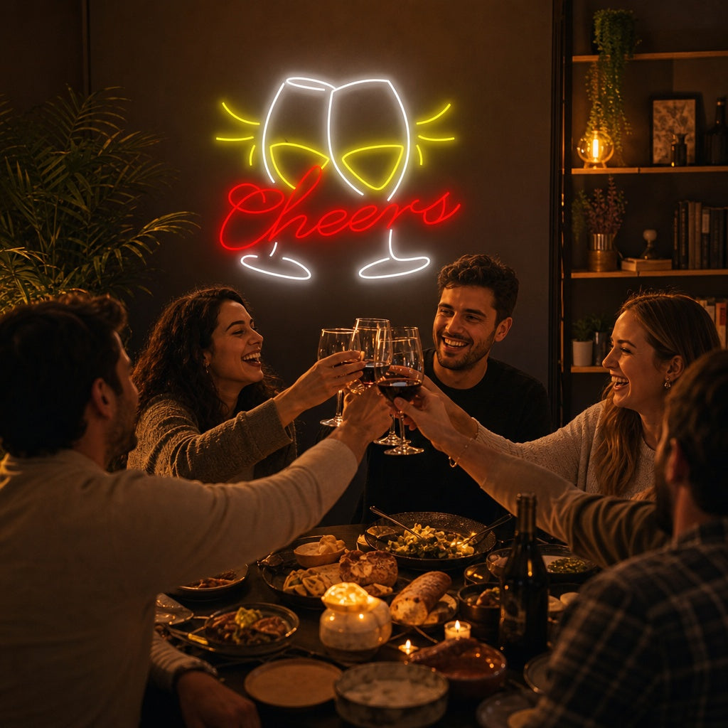 "Cheers" Neonbord