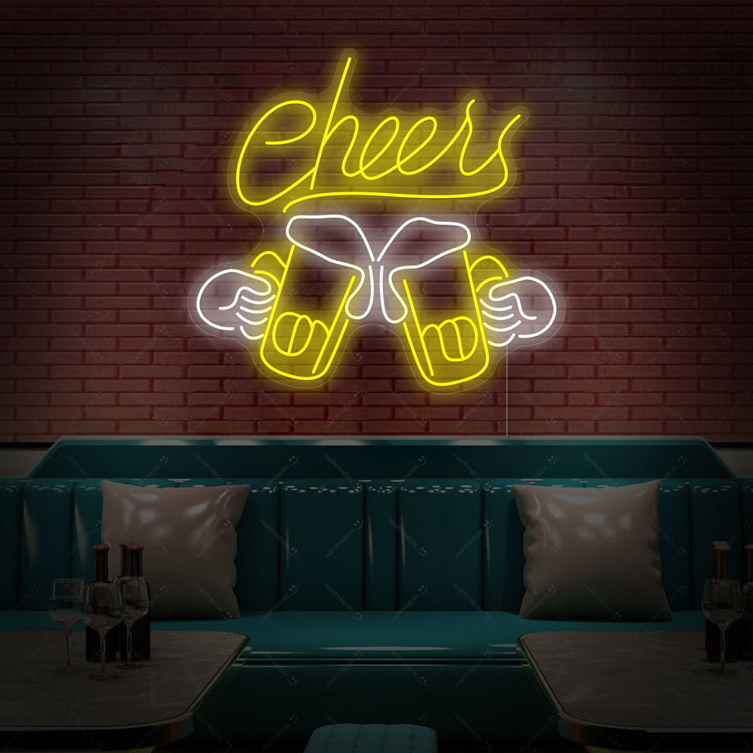 "Cheers" Neonbord