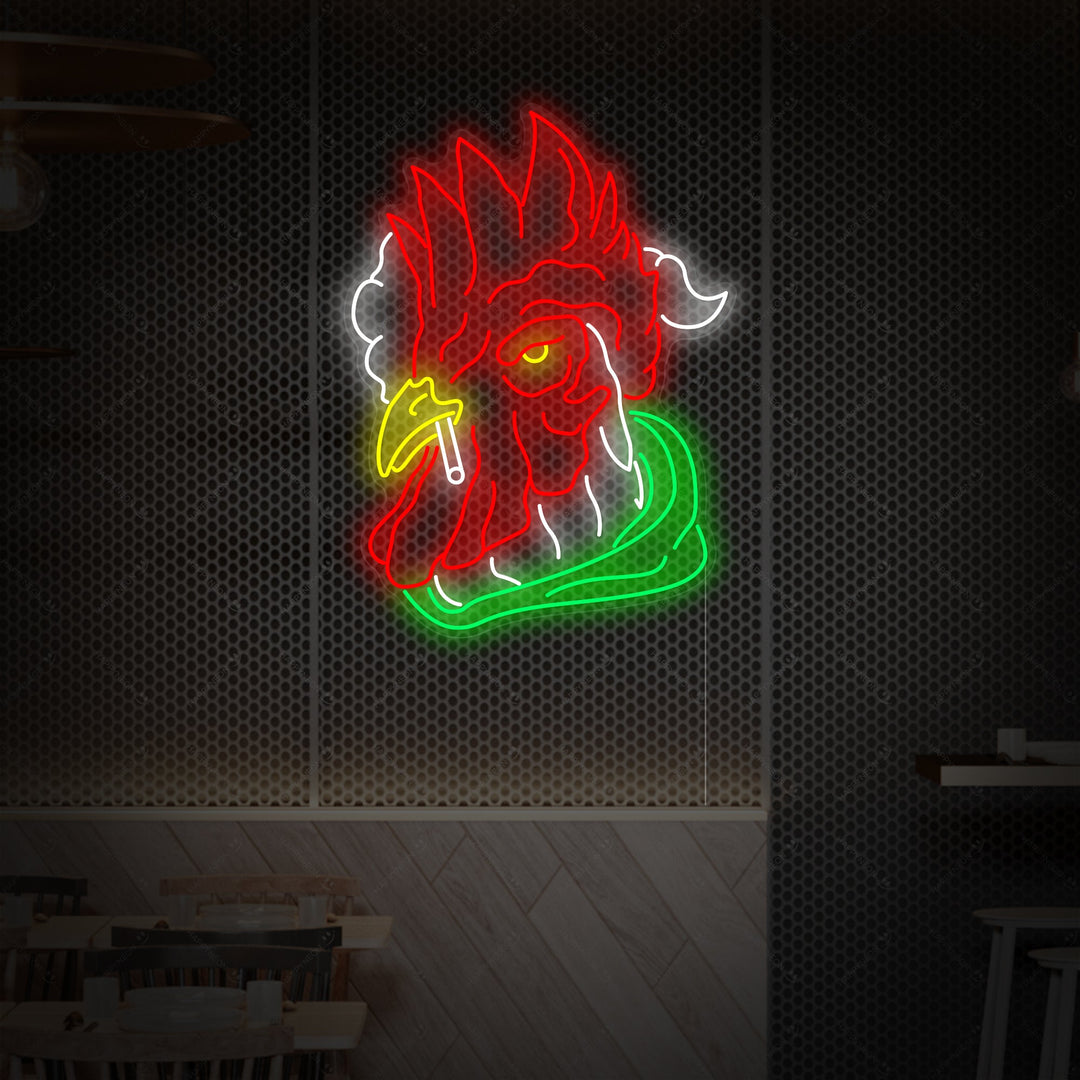 "Kip Rooster" Neonbord