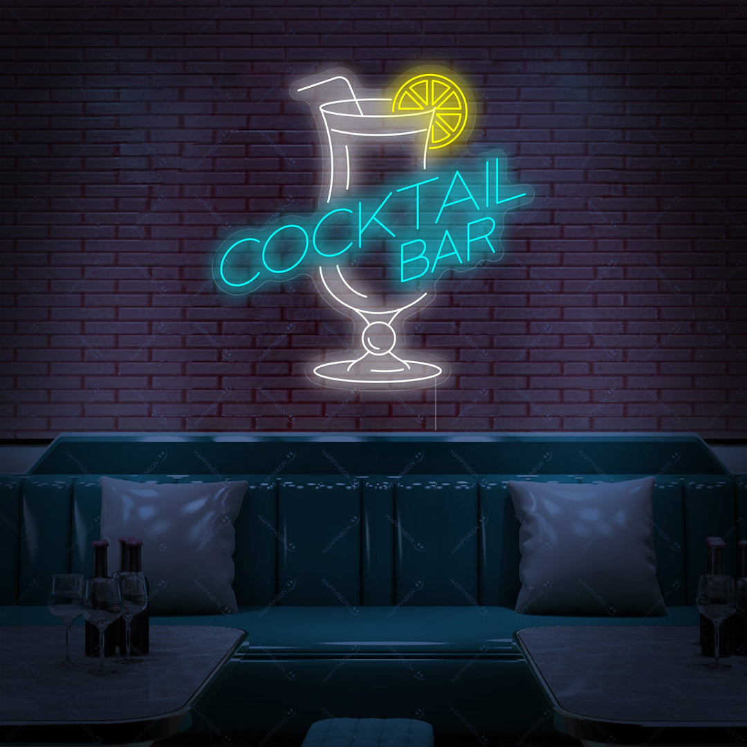 "Cocktails Bar" Neonbord