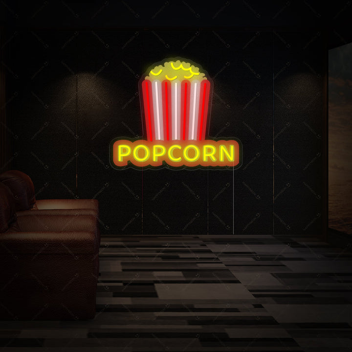 "popcorn" Neonbord