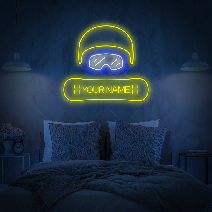 "Aangepast snowboard" Neonbord