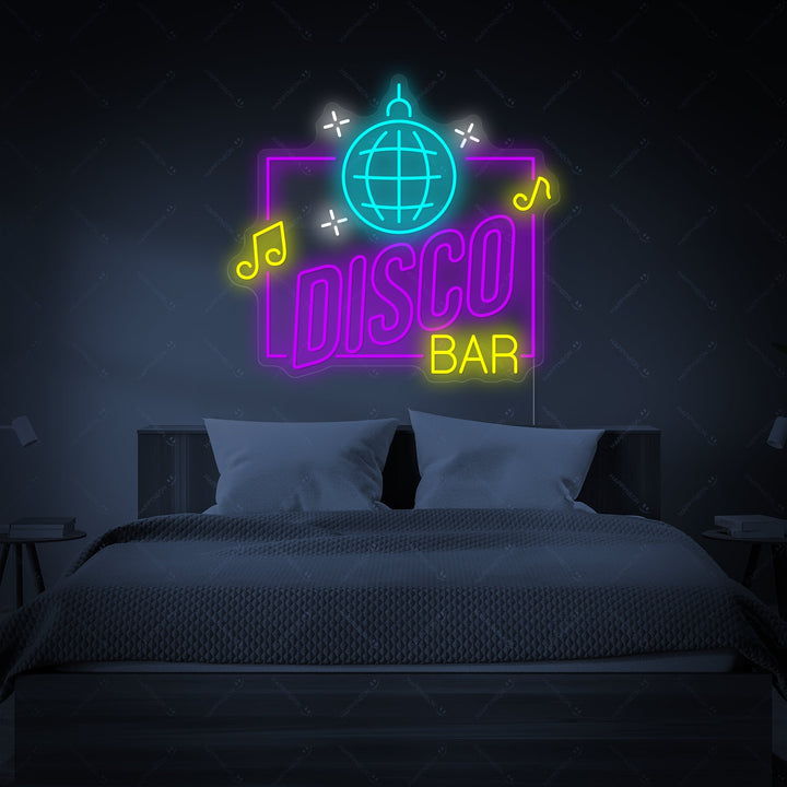 "Disco Bar" Neonbord