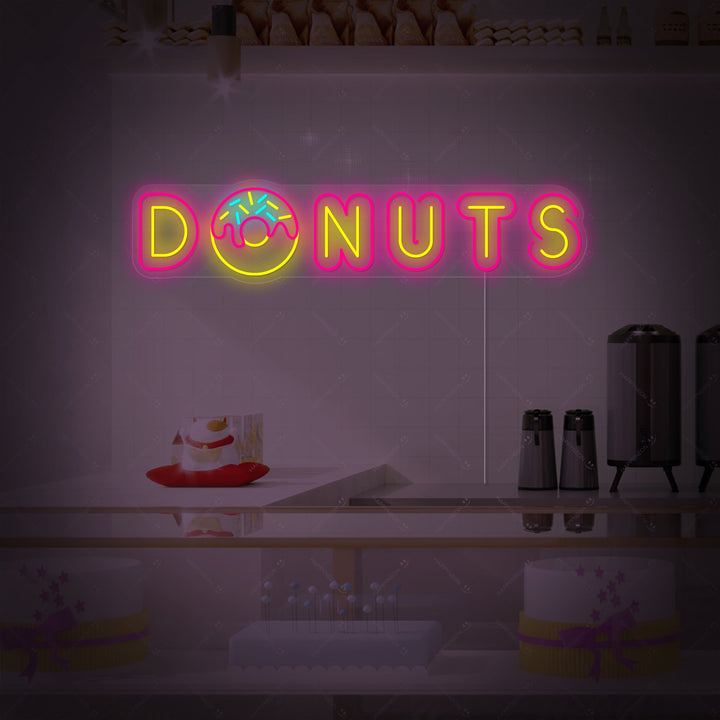 "Donut" Neonbord