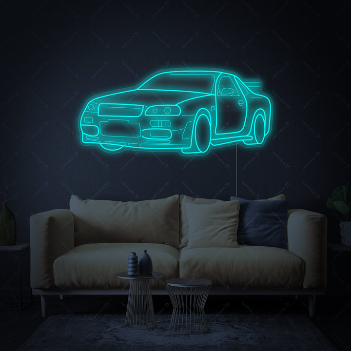 "GTR Auto" Neonbord