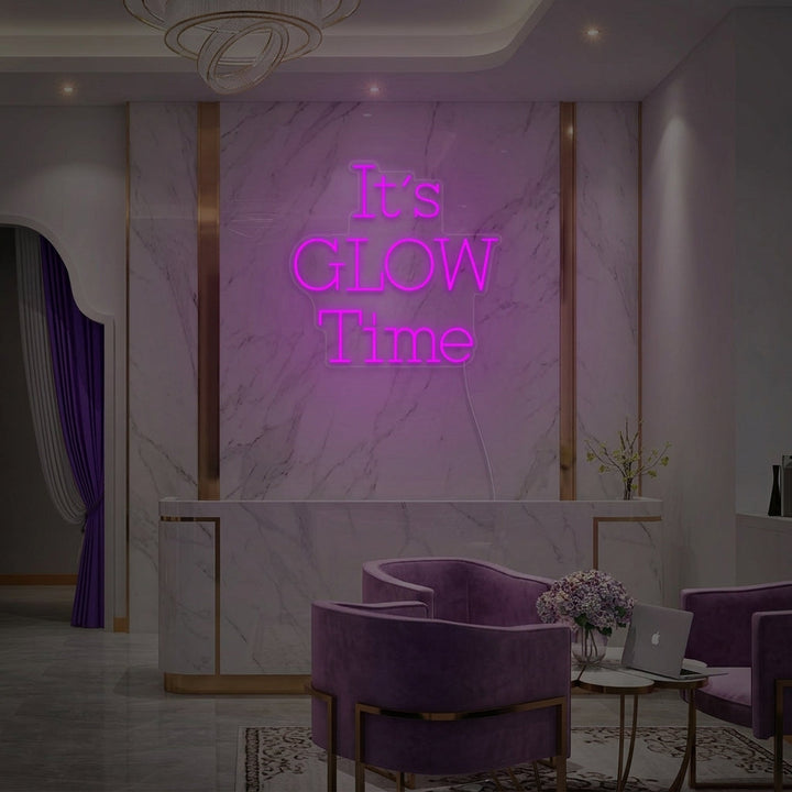 "Its Glow Time" Neon Verlichting