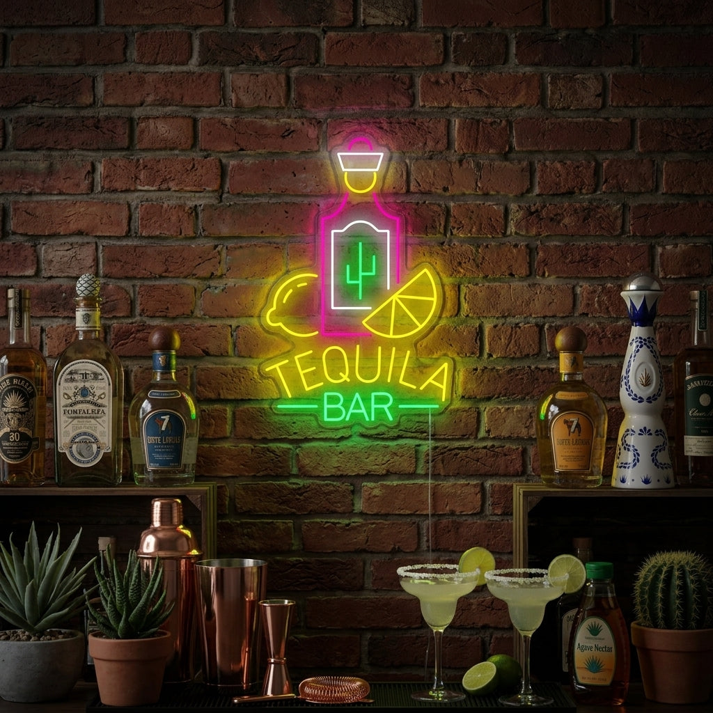 "Tequila Bar" Neonbord