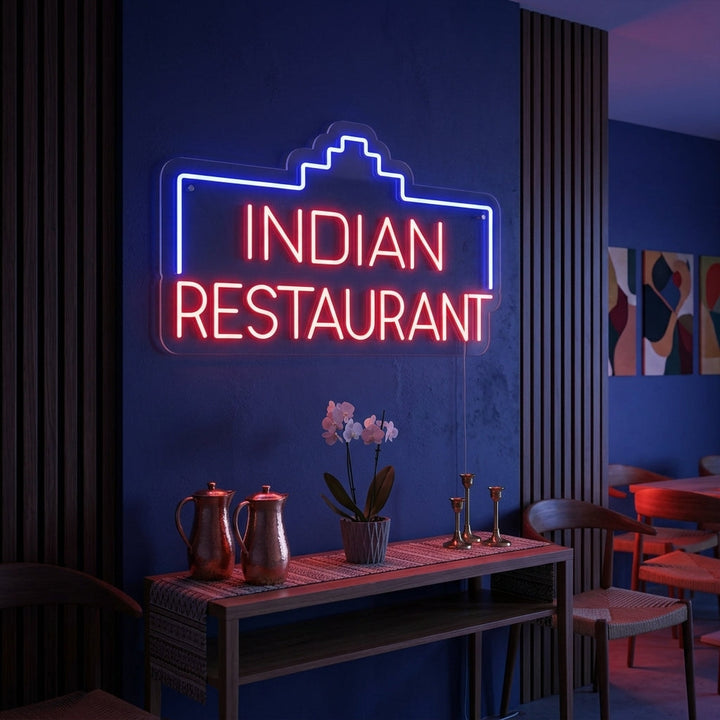 "INDIAN RESTAURANT" Neon Verlichting