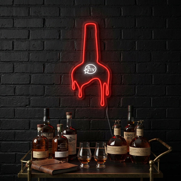 "Makers Whisky Bar" Neon Verlichting