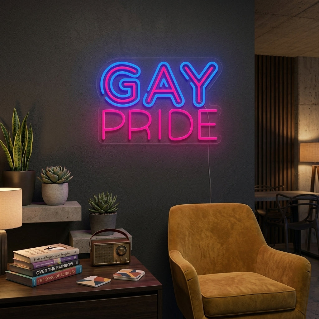 "Regenboogvlag Lgbt-Trots Uniek, Gay Pride" Neon Verlichting