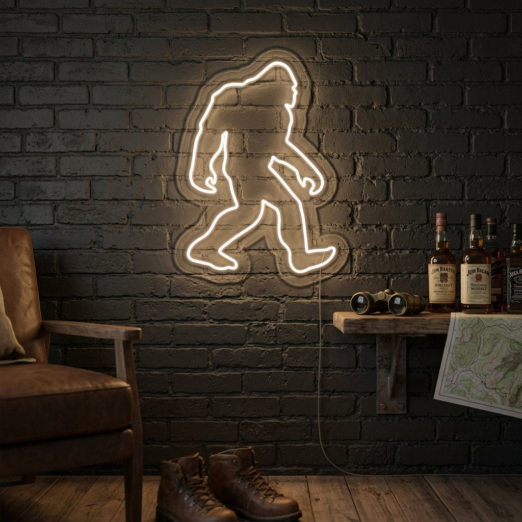 "Sasquatch" Neon Verlichting