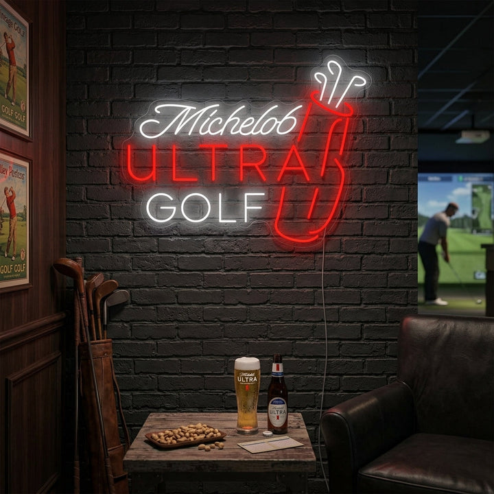 "Golf" Neonbord
