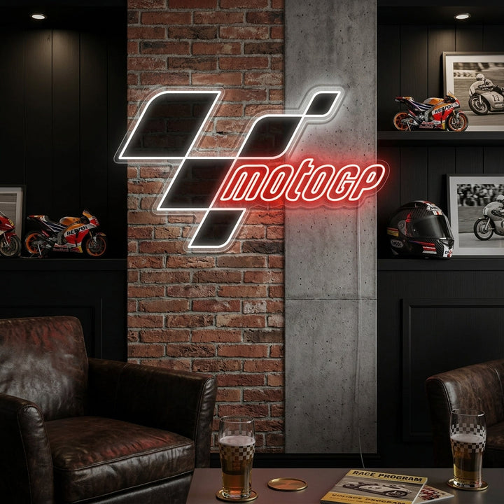 "Moto GP Race-logo" Neonbord