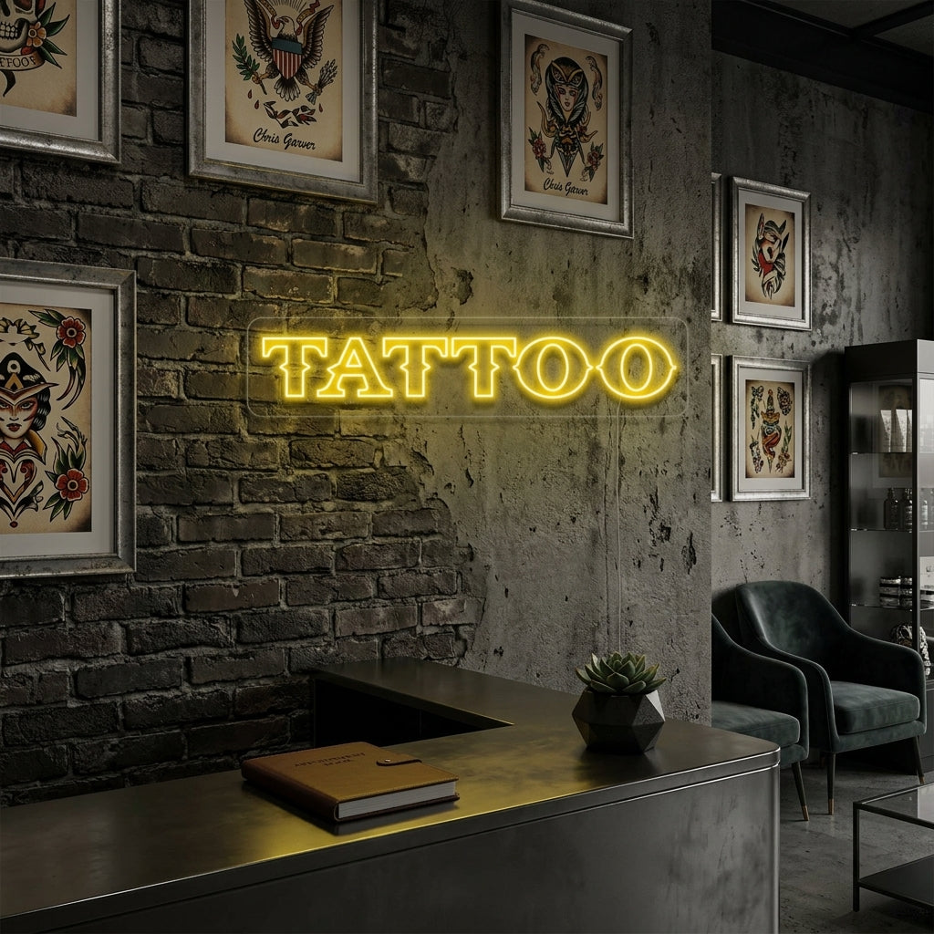 "Tattoo" Neon Verlichting