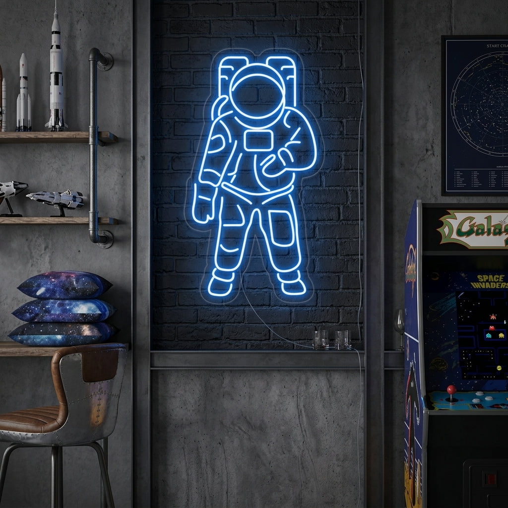 "Astronaut" Neon Verlichting