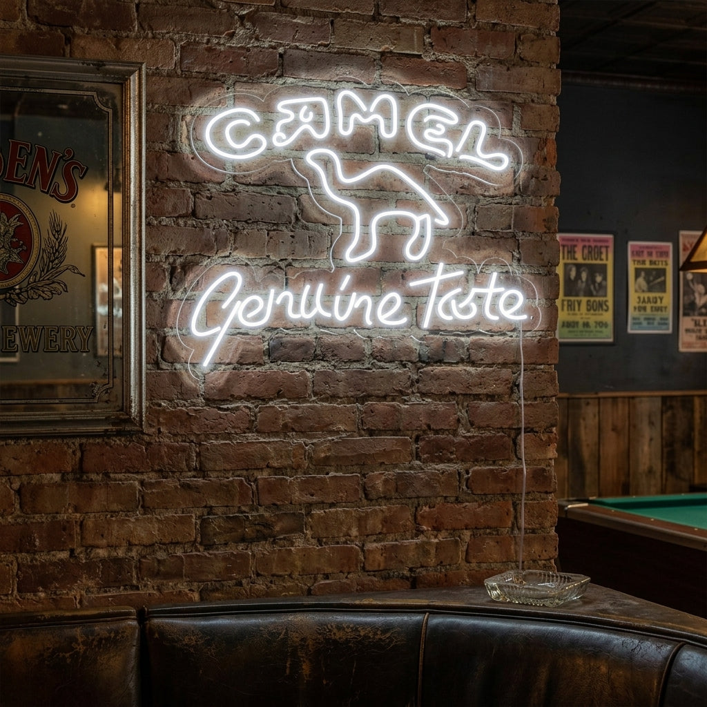 "Camel Genuine Taste" Neon Verlichting