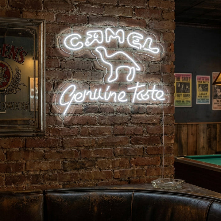 "Camel Genuine Taste" Neon Verlichting
