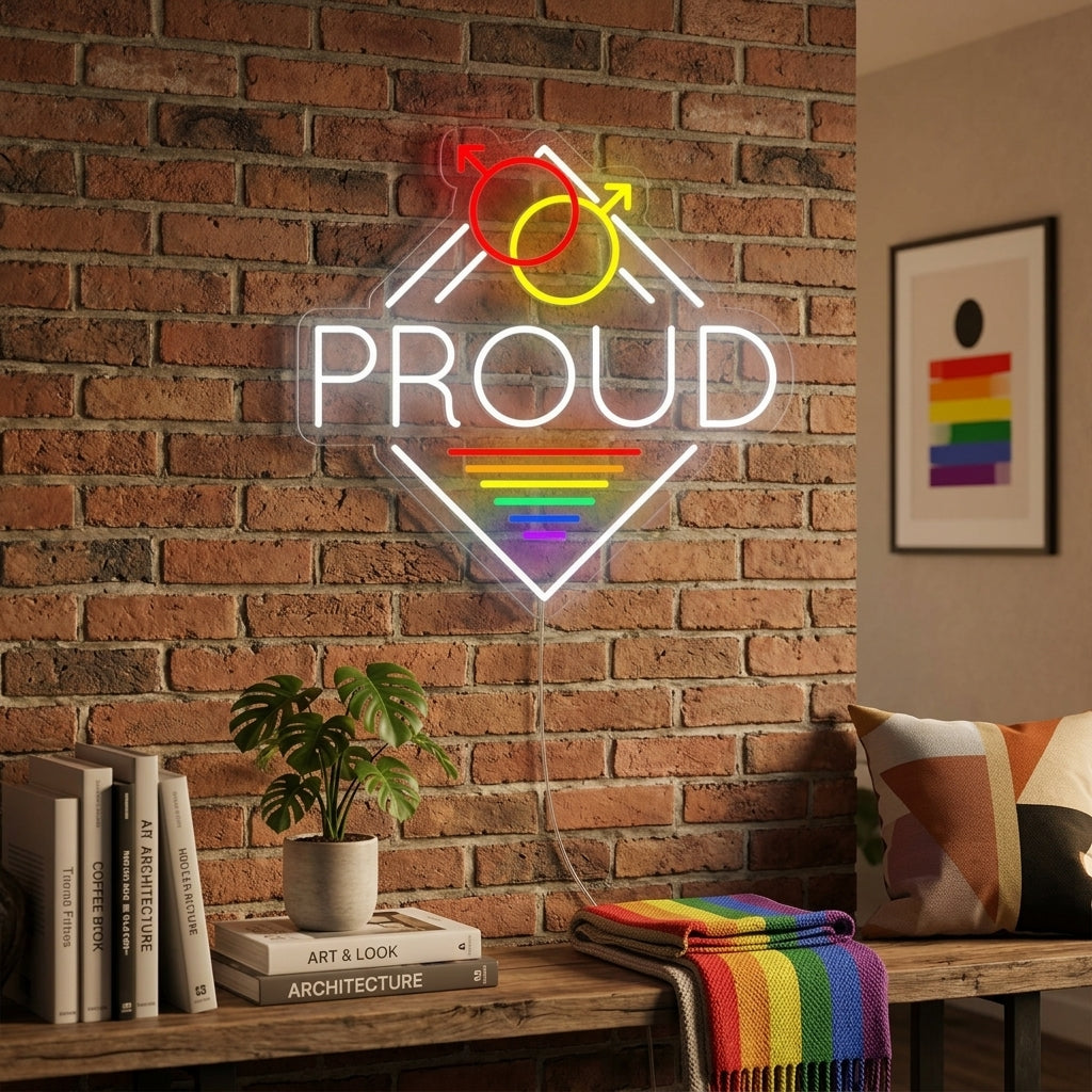 "LGBT Proud" Neon Verlichting