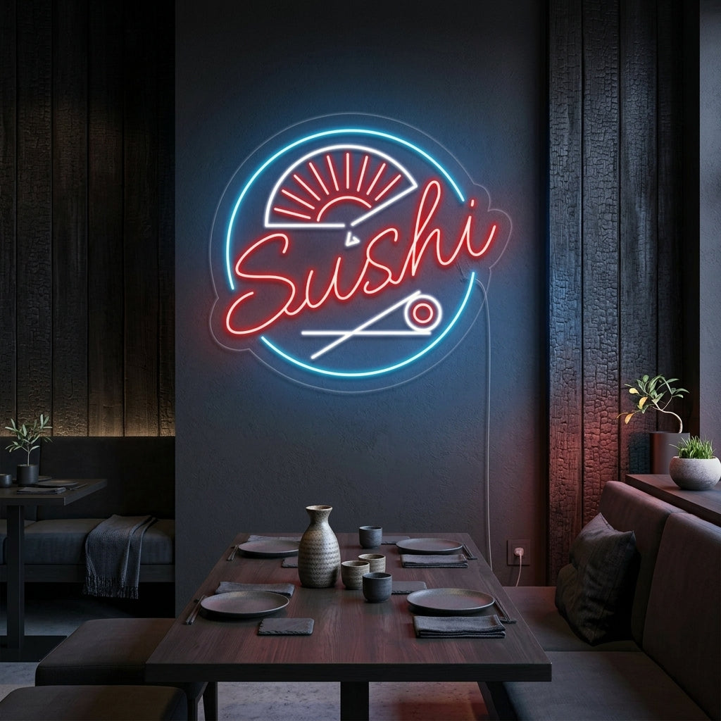 "Sushi" Neon Verlichting