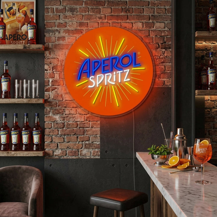 "Italië Aperol Spritz" Neon Verlichting