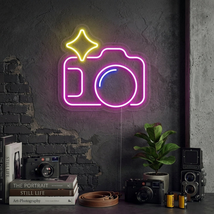 "Camera" Neon Verlichting