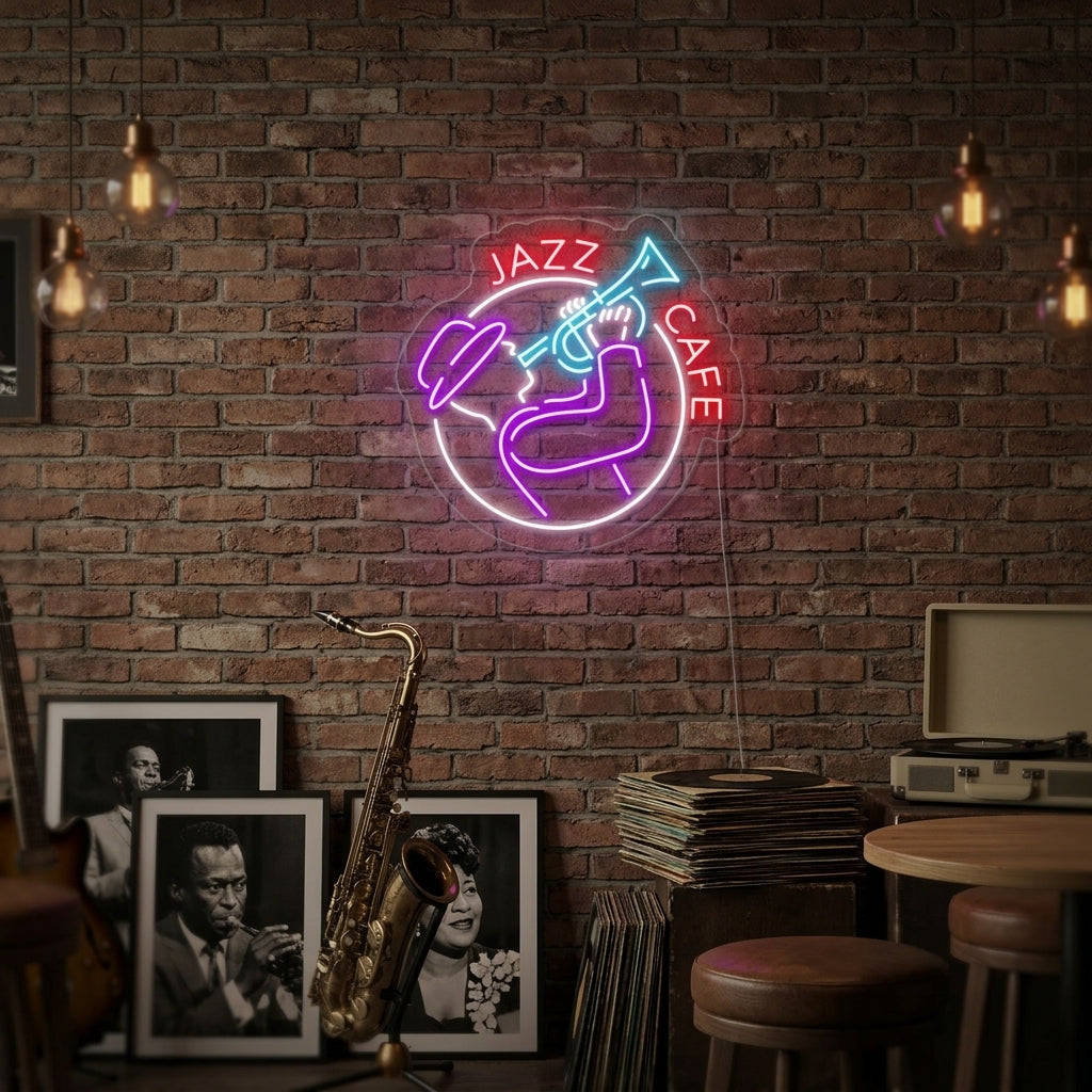"Jazz Cafe" Neon Verlichting