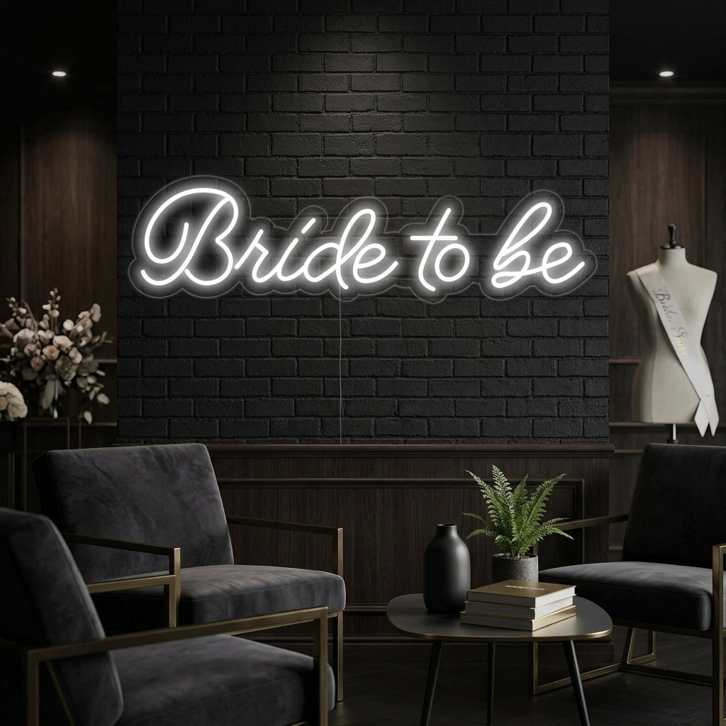 "Bride To Be" Neon Verlichting