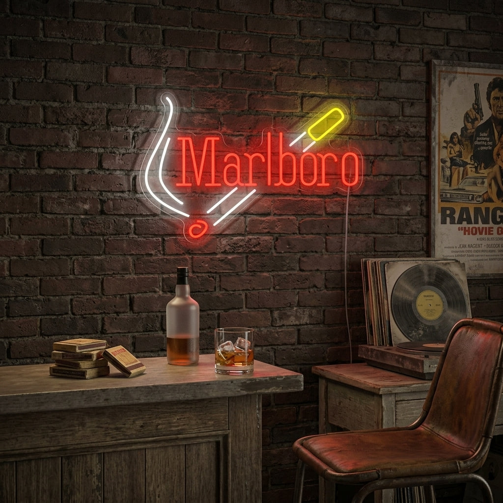 "Sigaret Logo" Neonbord