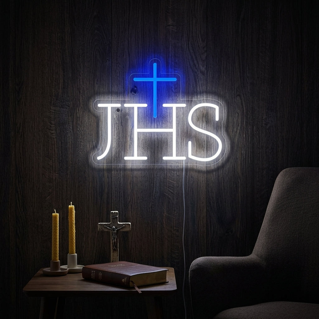 "Ihs Jezus Symbool" Neon Verlichting
