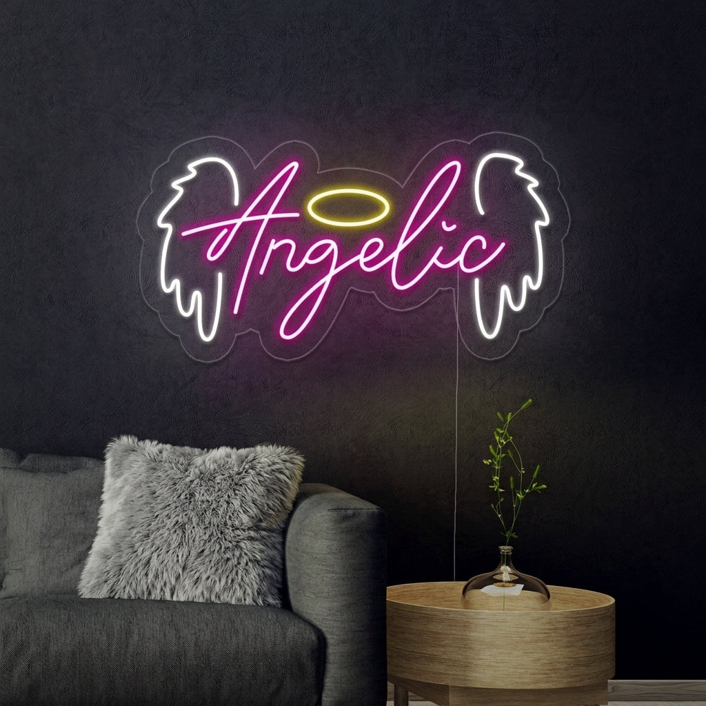 "Engel, Angelic" Neon Verlichting