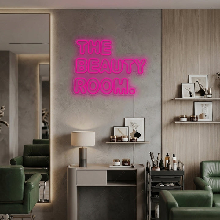 "The Beauty Room" Neonbord