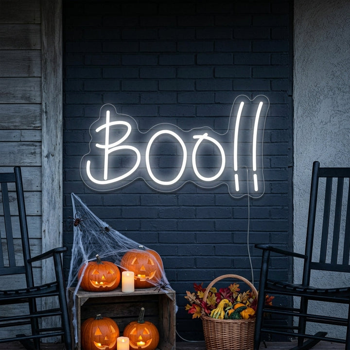 "Halloween Decoratie Boo" Neon Verlichting