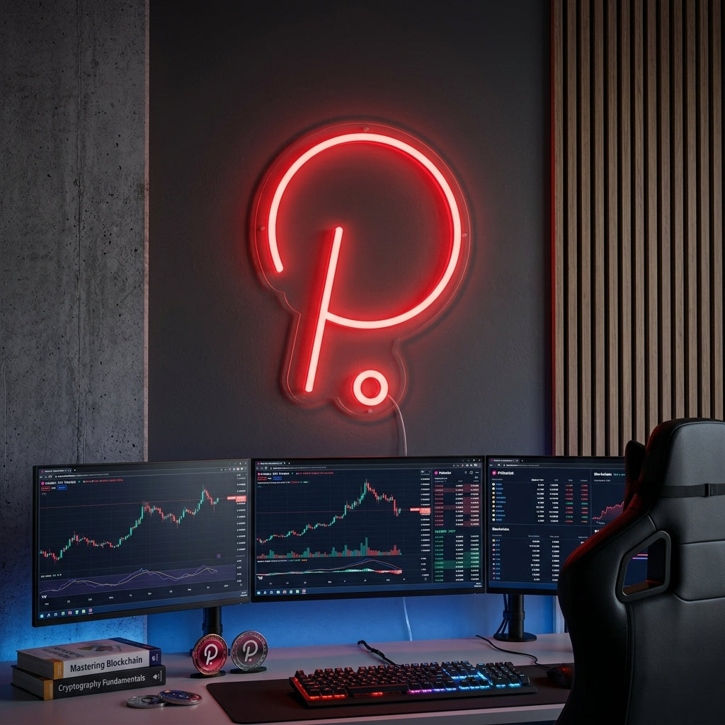 "Polkadot-Logo" Neon Verlichting