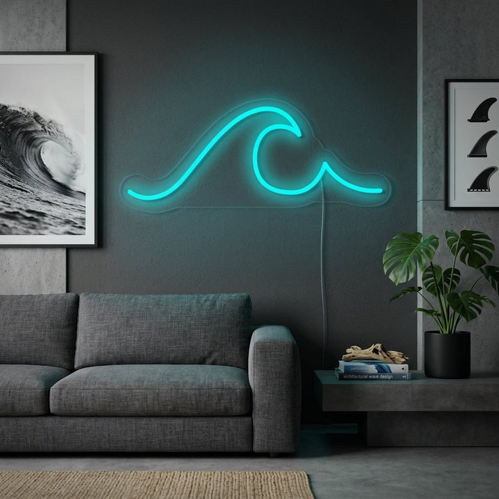 "Zeegolf" Neon Verlichting