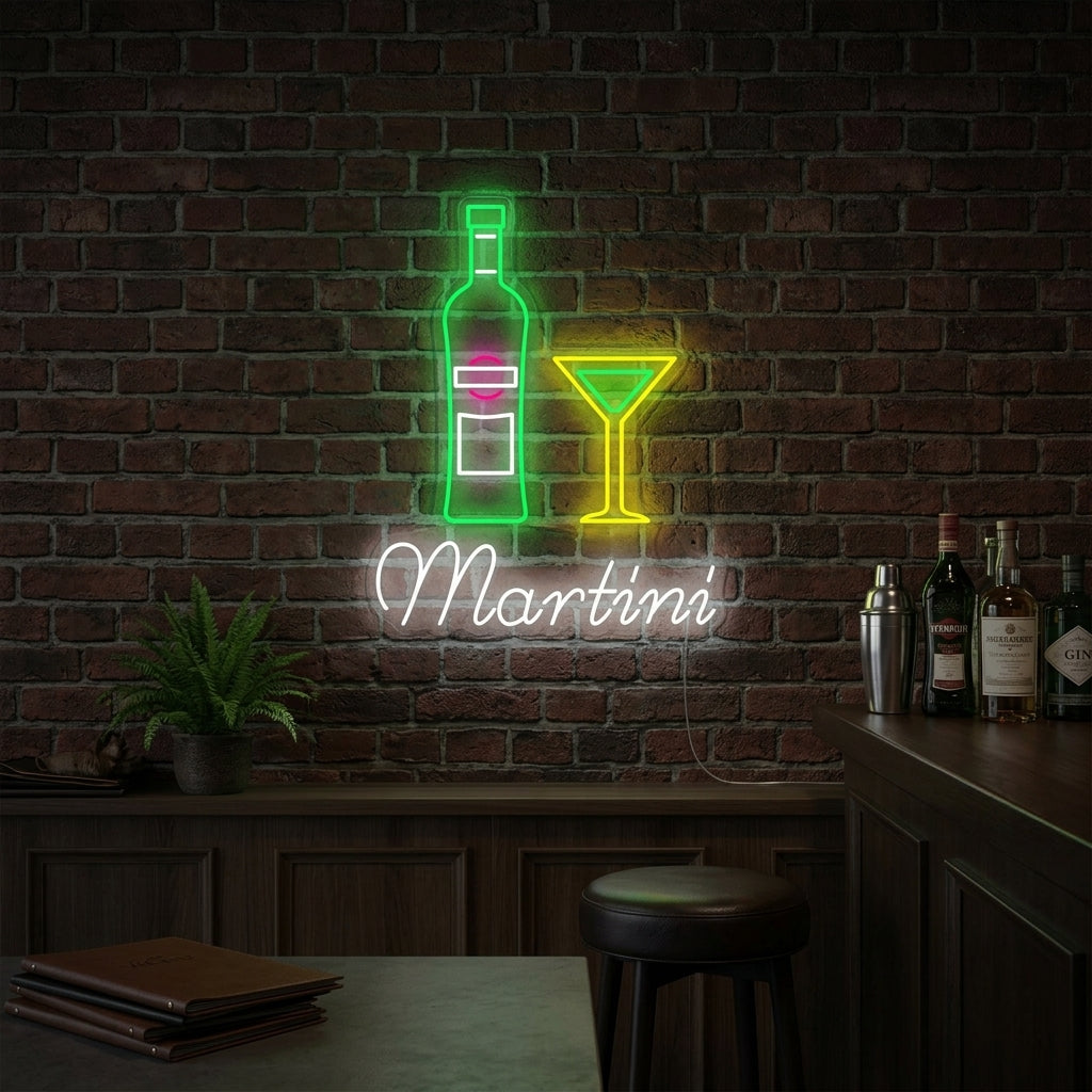 "Martini" Neonbord