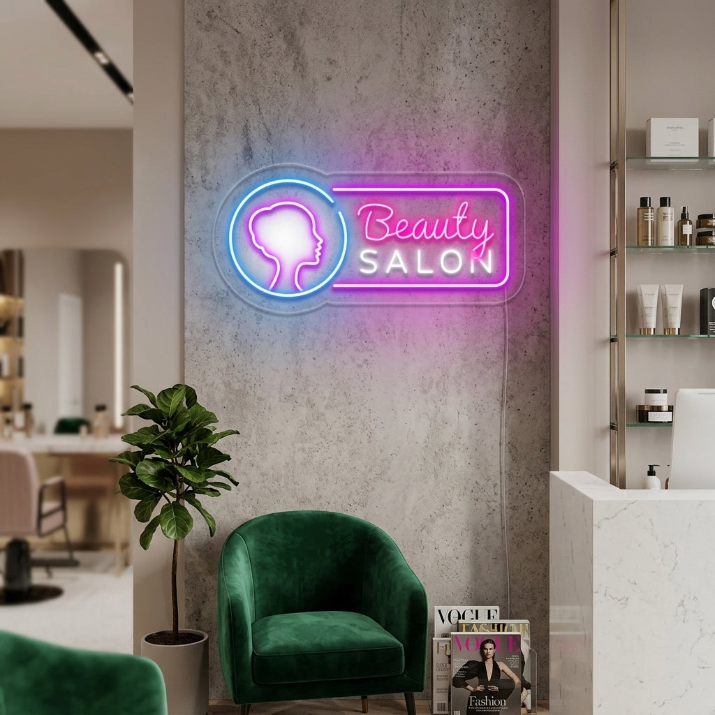 "Beauty Salon" Neon Verlichting
