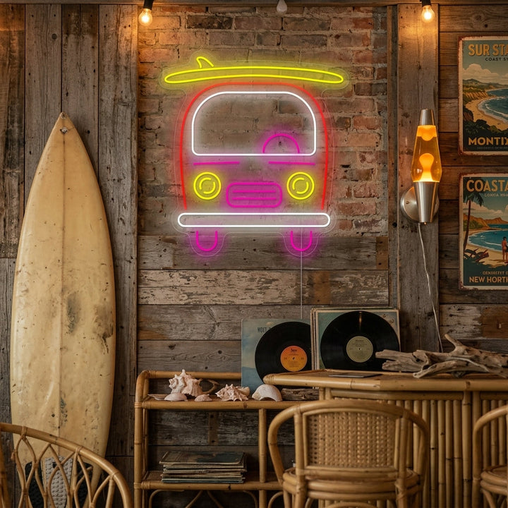 "Bus" Neon Verlichting