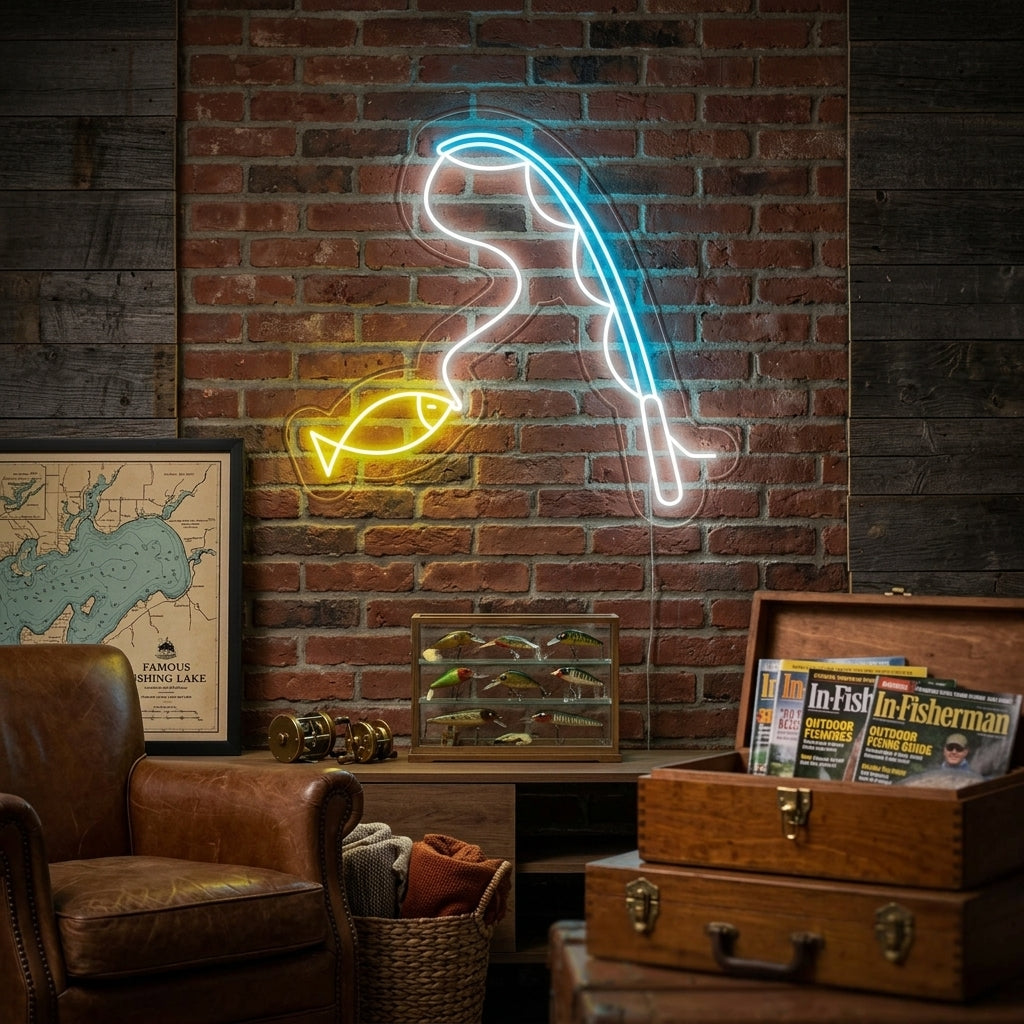 "Vissen" Neon Verlichting