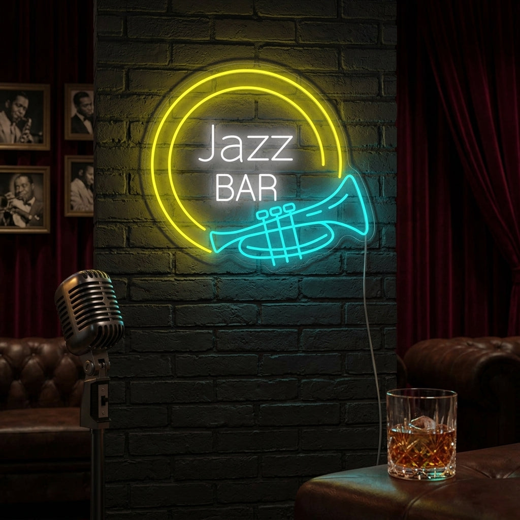 "Jazz Bar" Neonbord