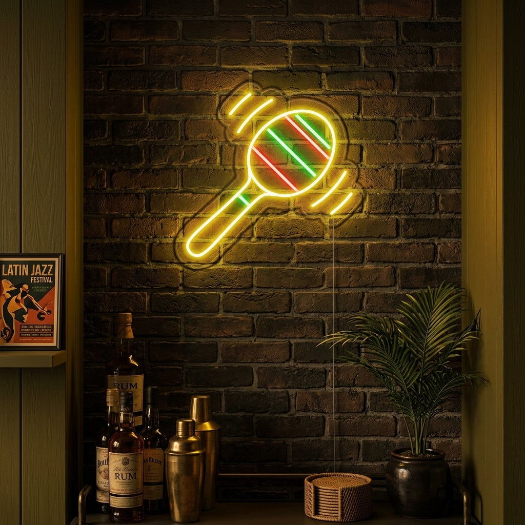 "Maraca" Neon Verlichting