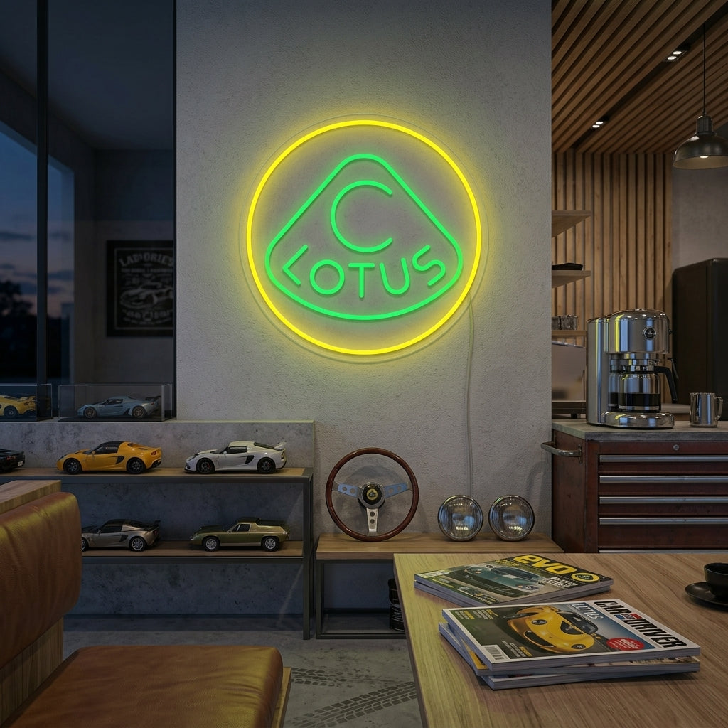 "Lotus" Neon Verlichting