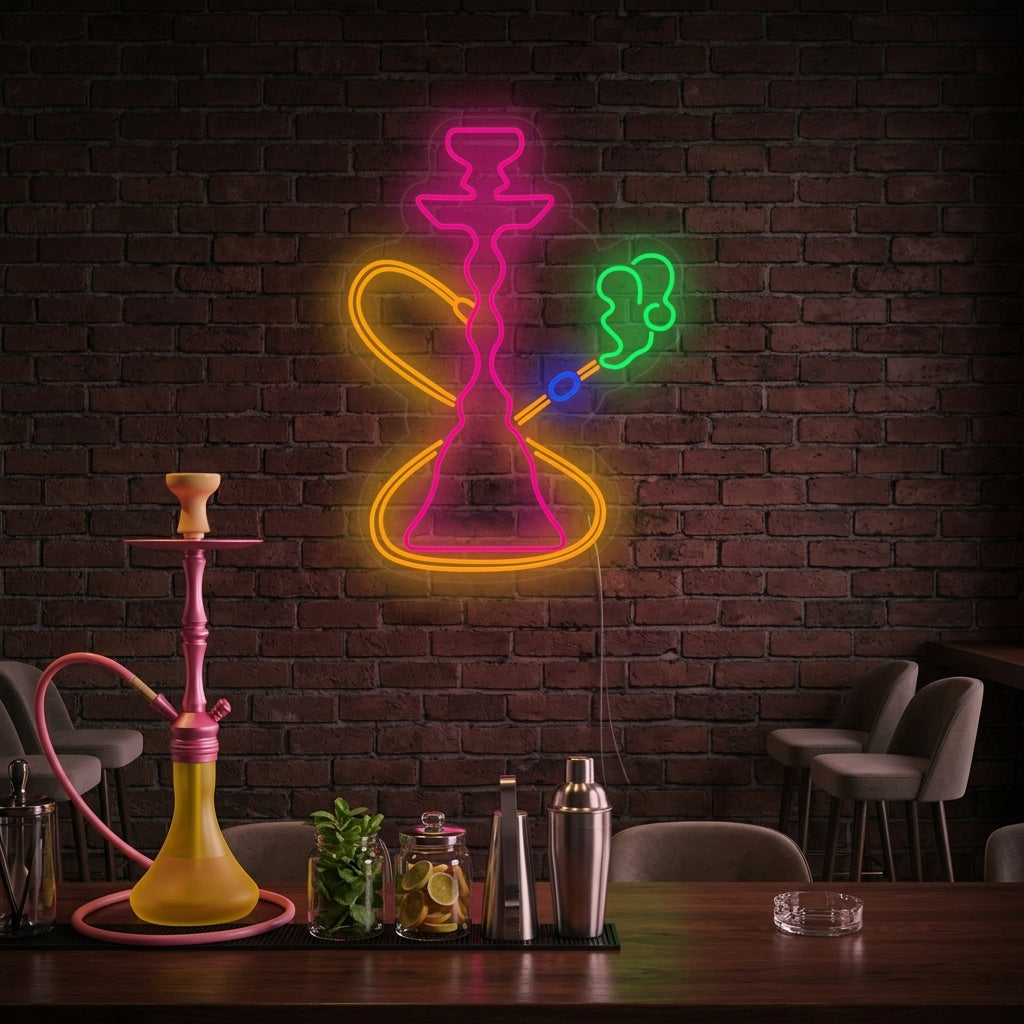 "Shisha Sfeerbar" Neon Verlichting