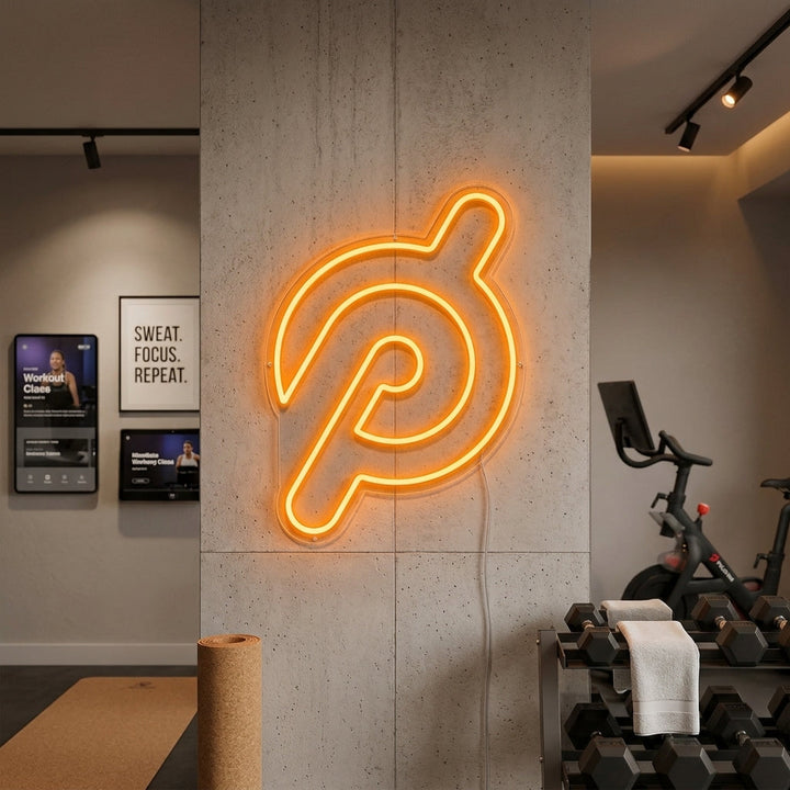 "Muurdecoratie Voor De Sportschool" Neon Verlichting