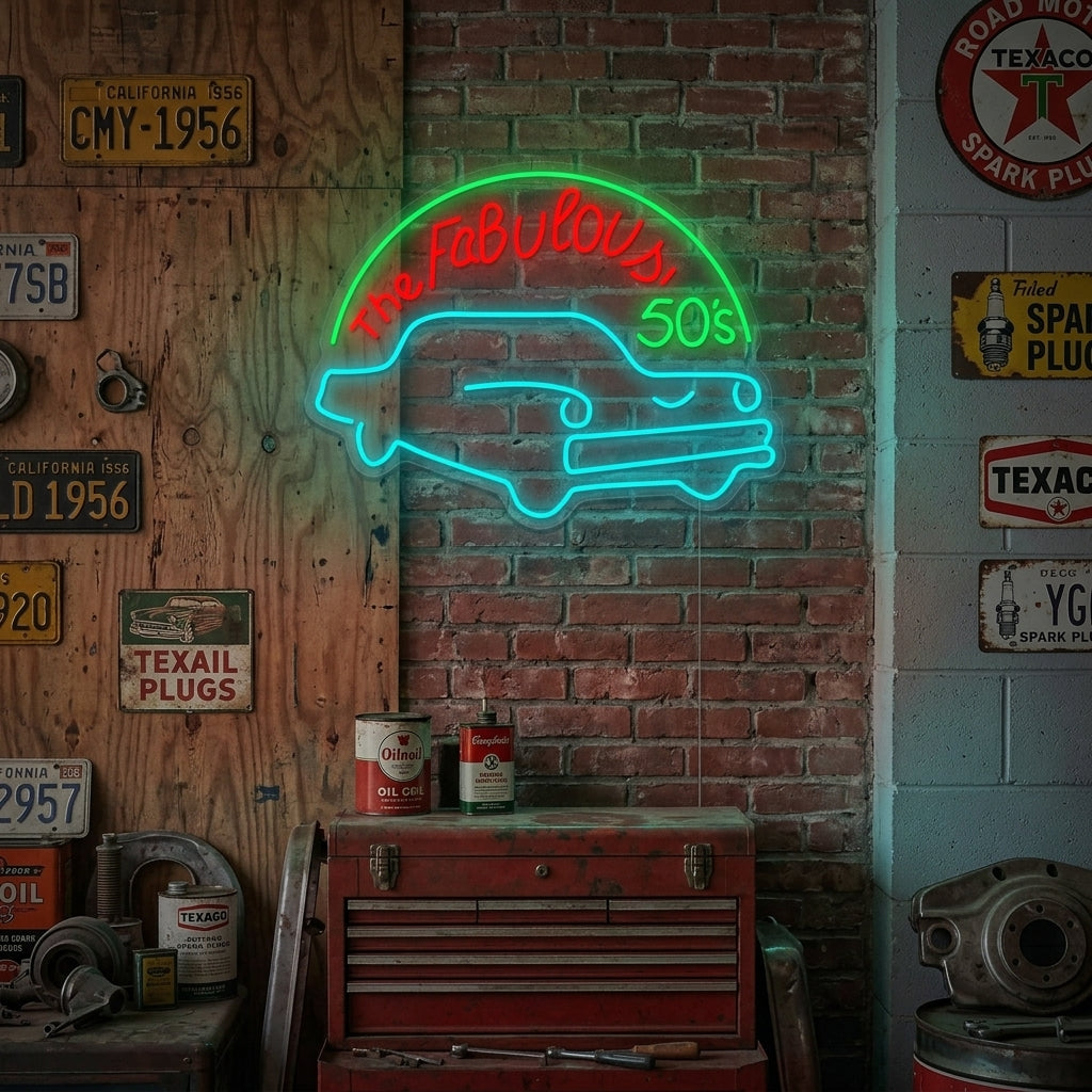 "Fabulous 50s" Neon Verlichting