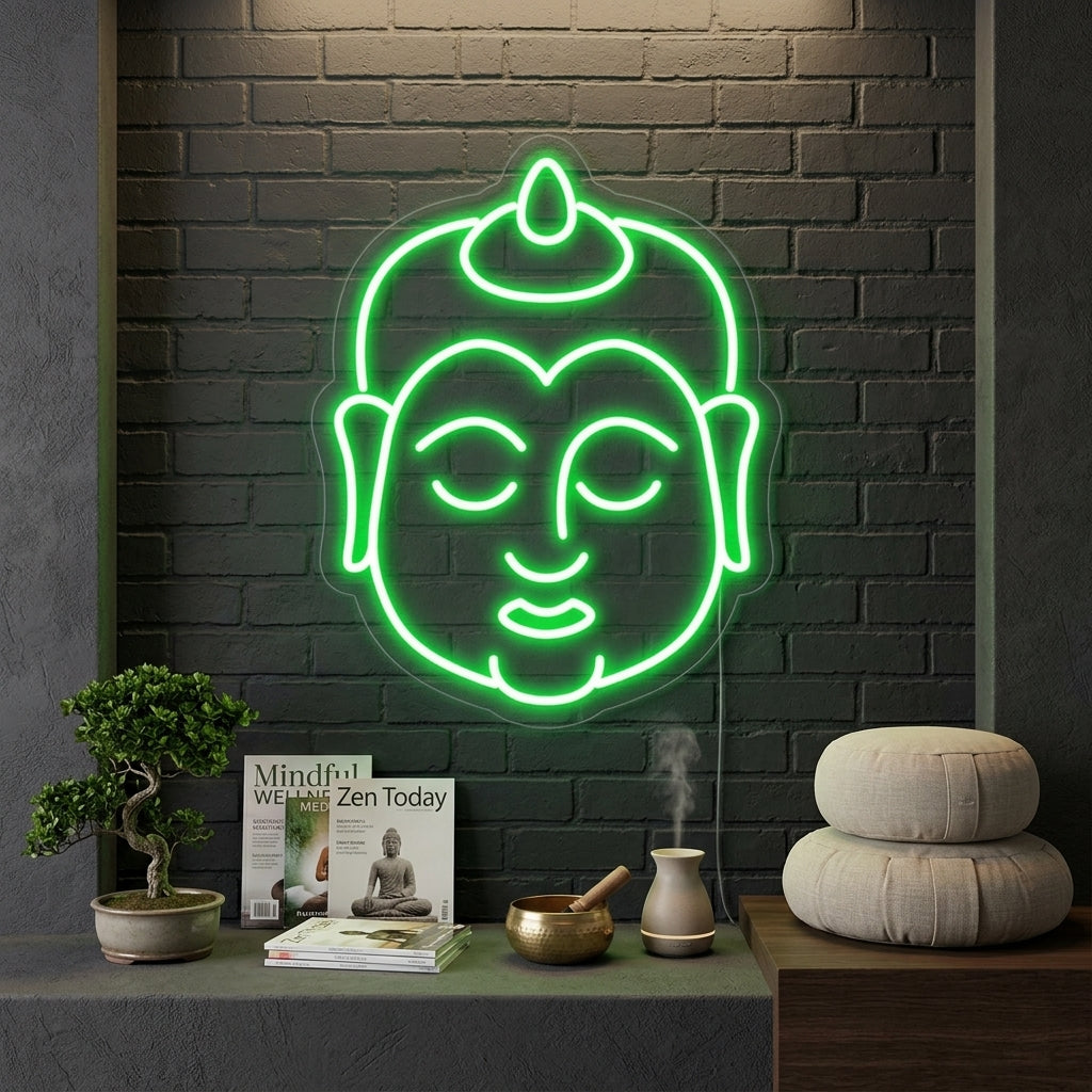 "Boeddha" Neon Verlichting