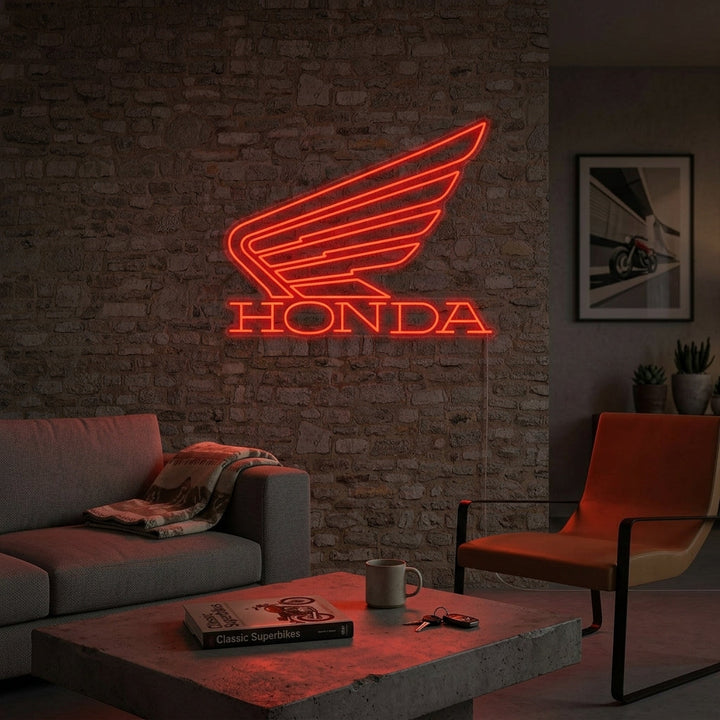 "Honda's Logo" Neon Verlichting