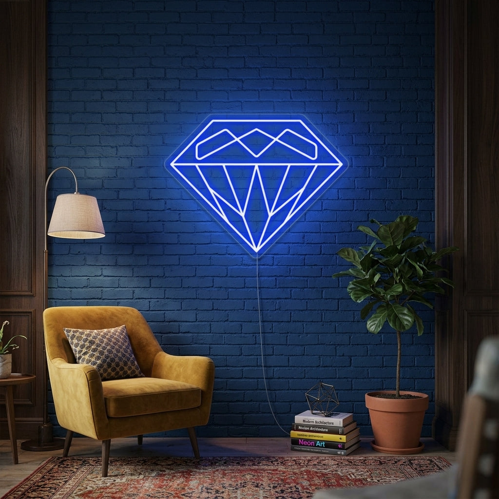 "Diamant" Neon Verlichting