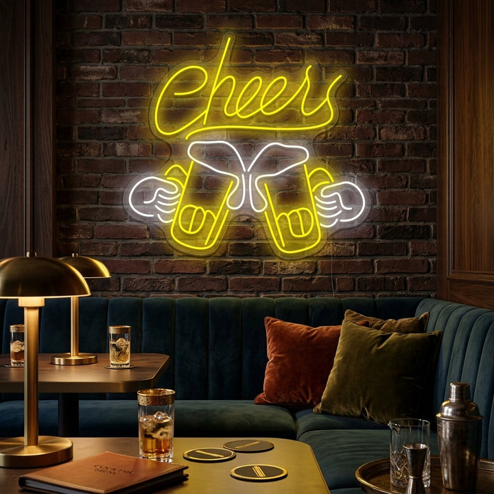 "Cheers" Neonbord