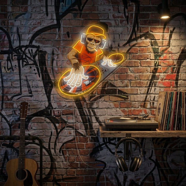 "Aap Dj" Neonbord
