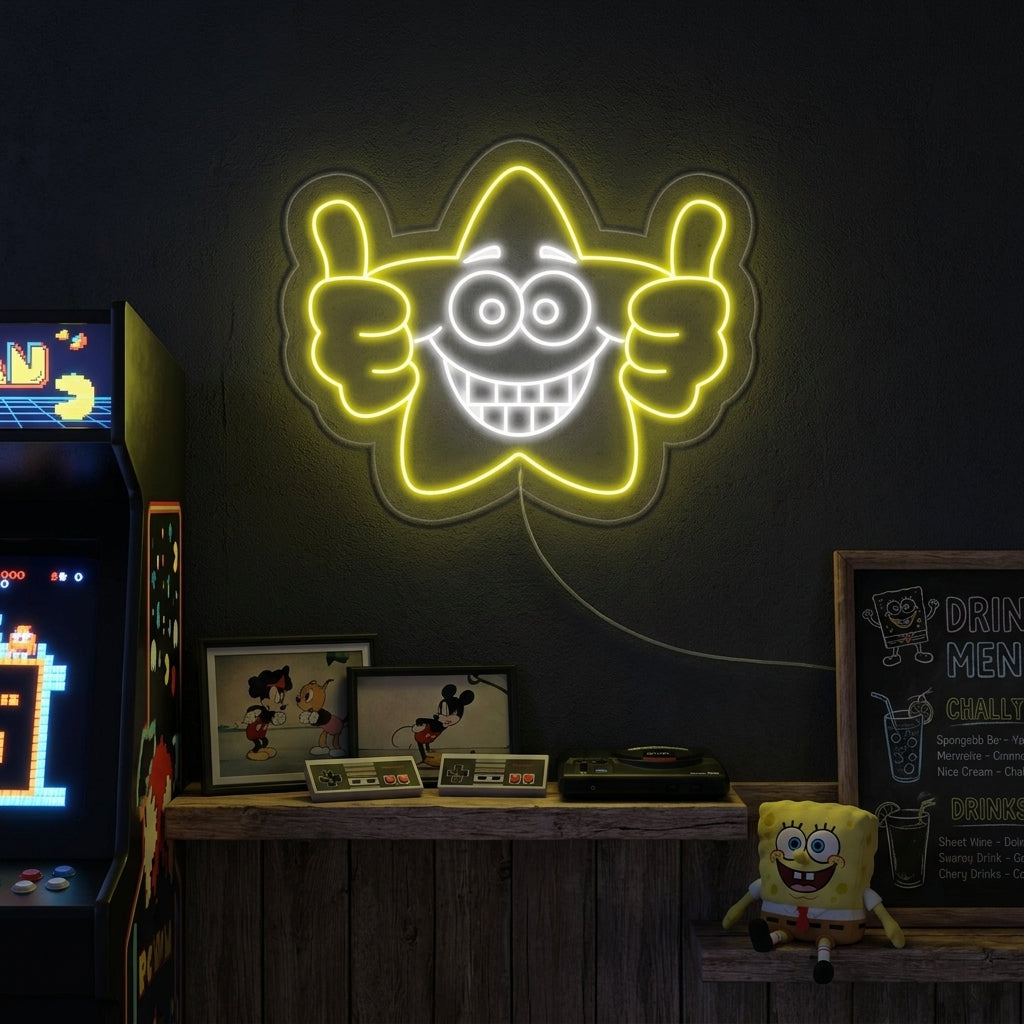 "Goed Gedaan, Ster" Neon Verlichting